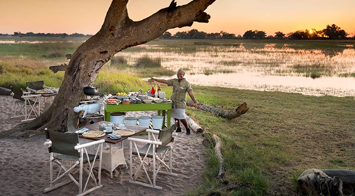 Special honeymoon offer for &Beyond Okavango Delta Lodges - Bride pays 50% less