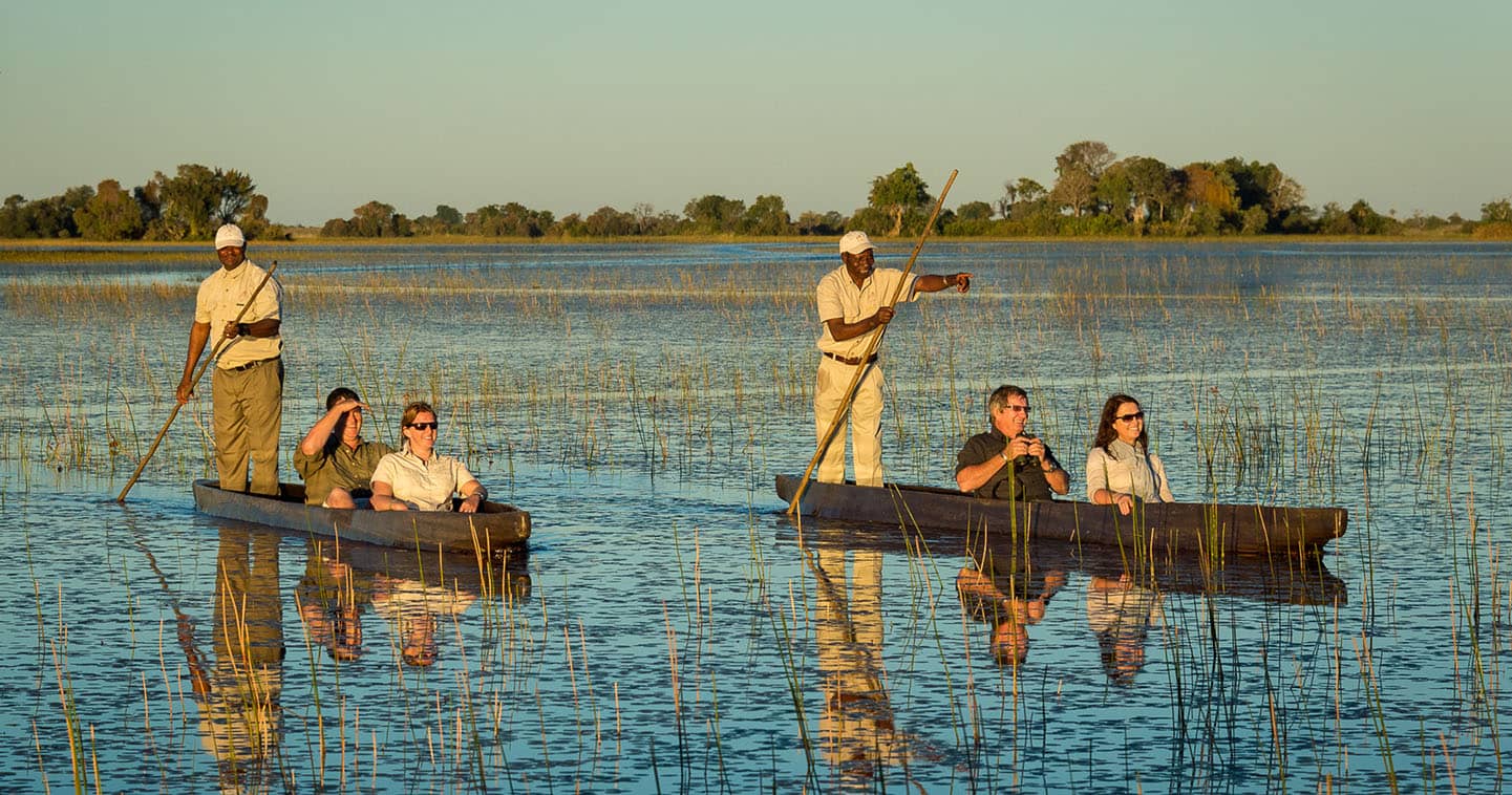 Let Jacana Tented Camp take you on Mokoro Safari in the Okavango Delta
