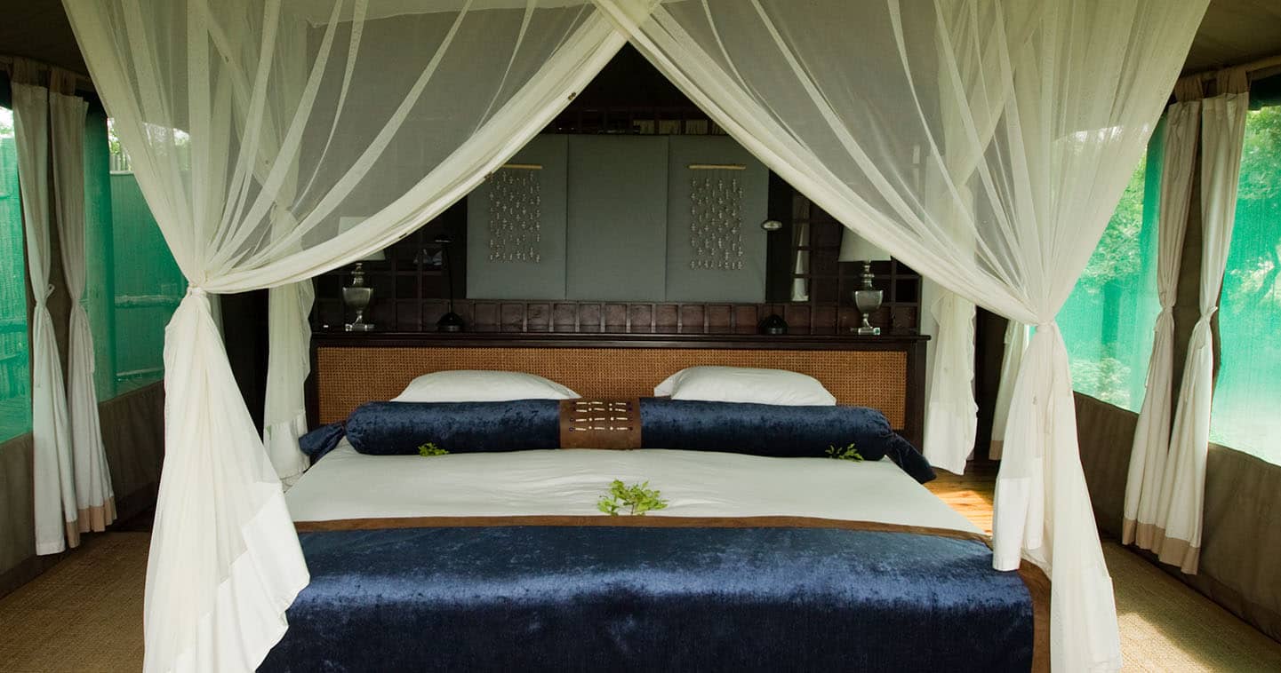 Luxury Bedroom in Duba Plains in the Okavango
