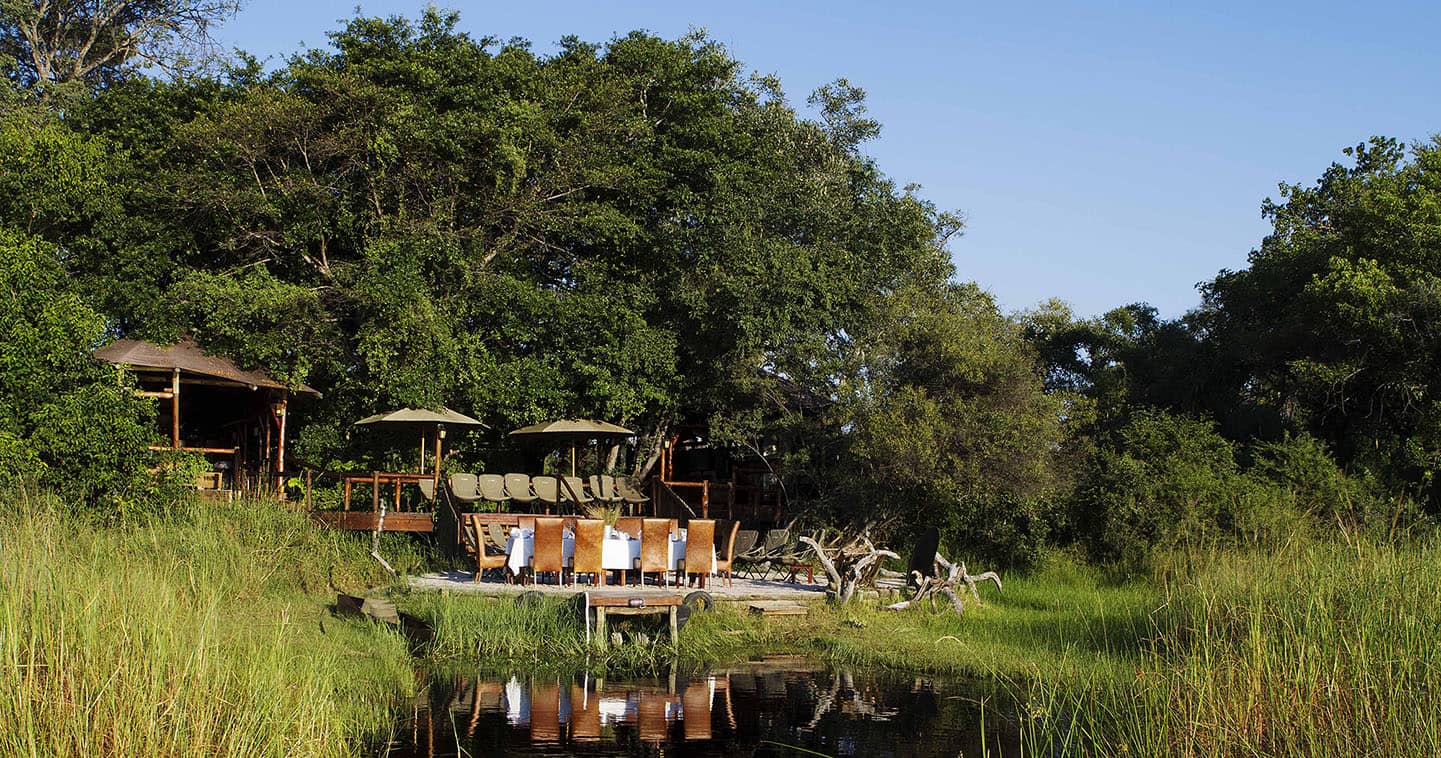 Excellent Dining at Kanana Camp in the Okavango Delta