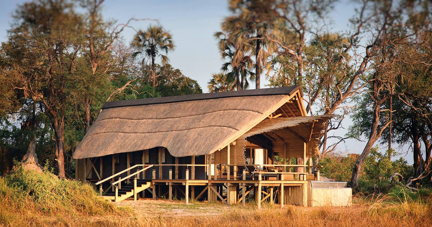 Belmond Eagle Island Lodge in the Okavango Delta