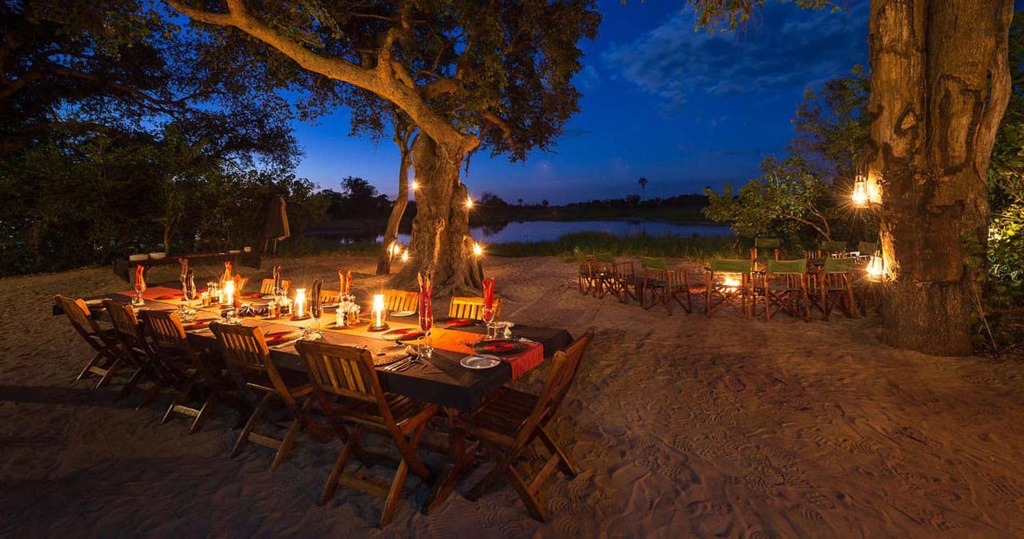 Dining Experience at Seba Camp, a Feast for the Senses