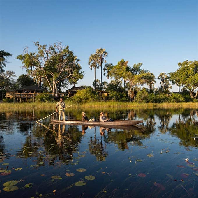 View Wilderness Safari Camps in the Okavango Delta