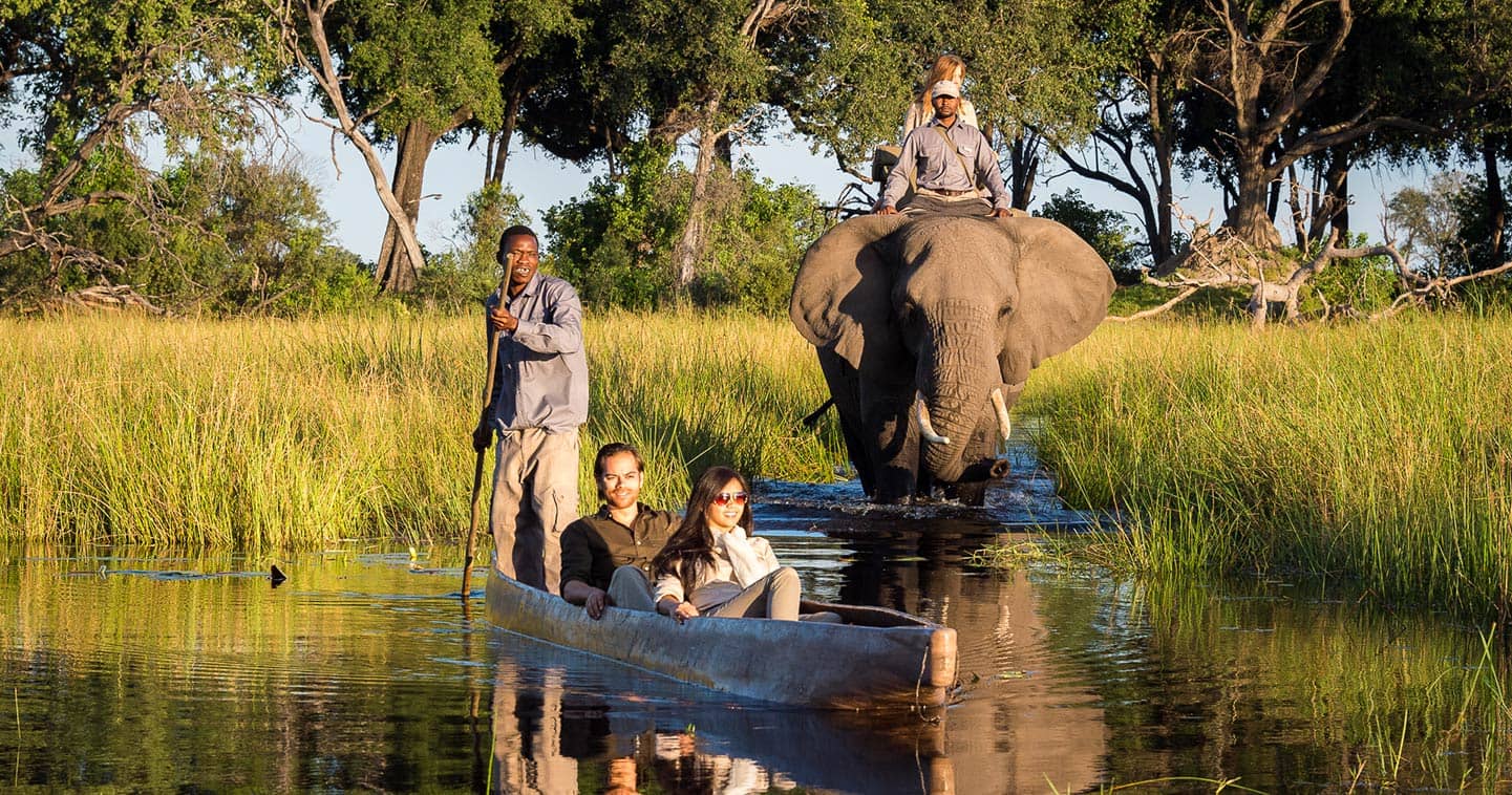 Enjoy a Mokoro Safari Big Five