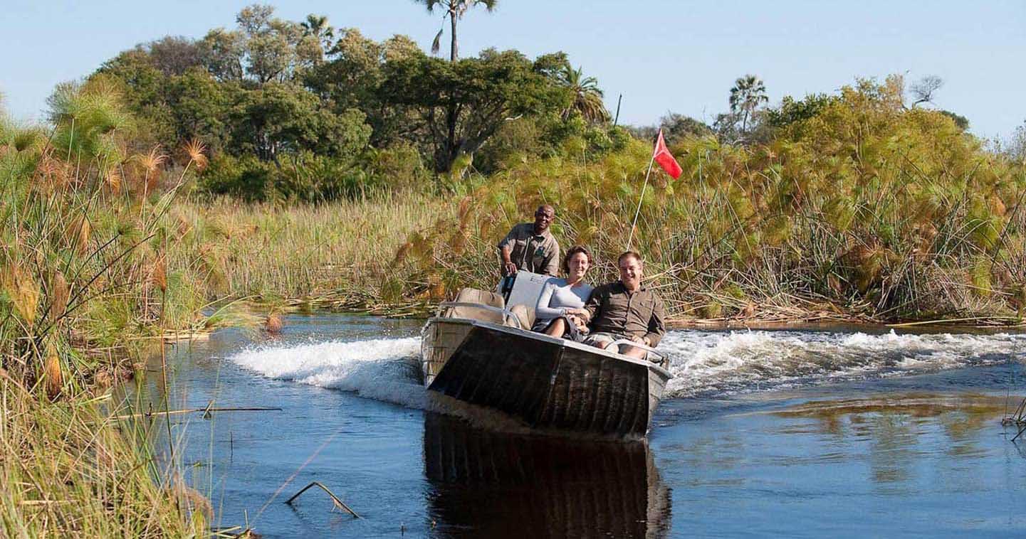 xigera camp in the okavango delta - luxury safari in botswana