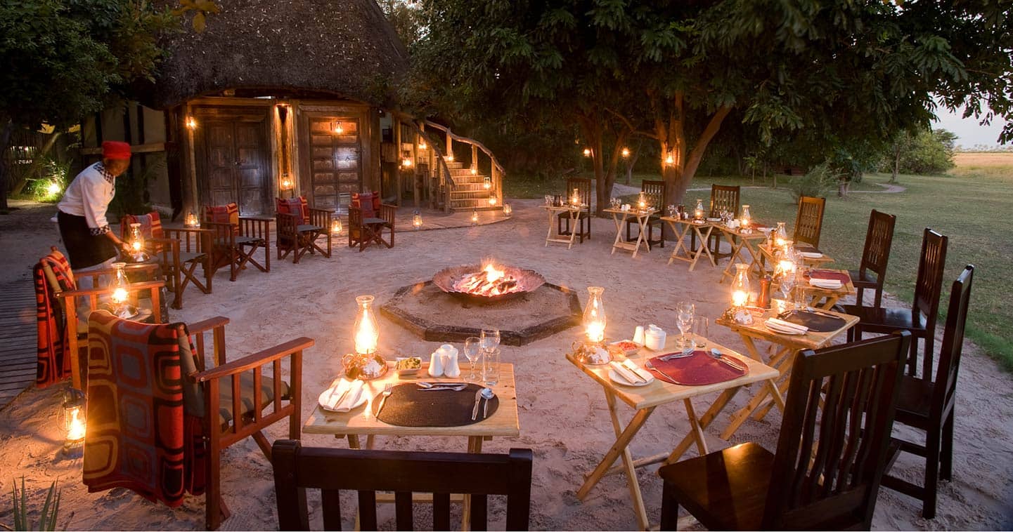 The Boma at Selinda Camp