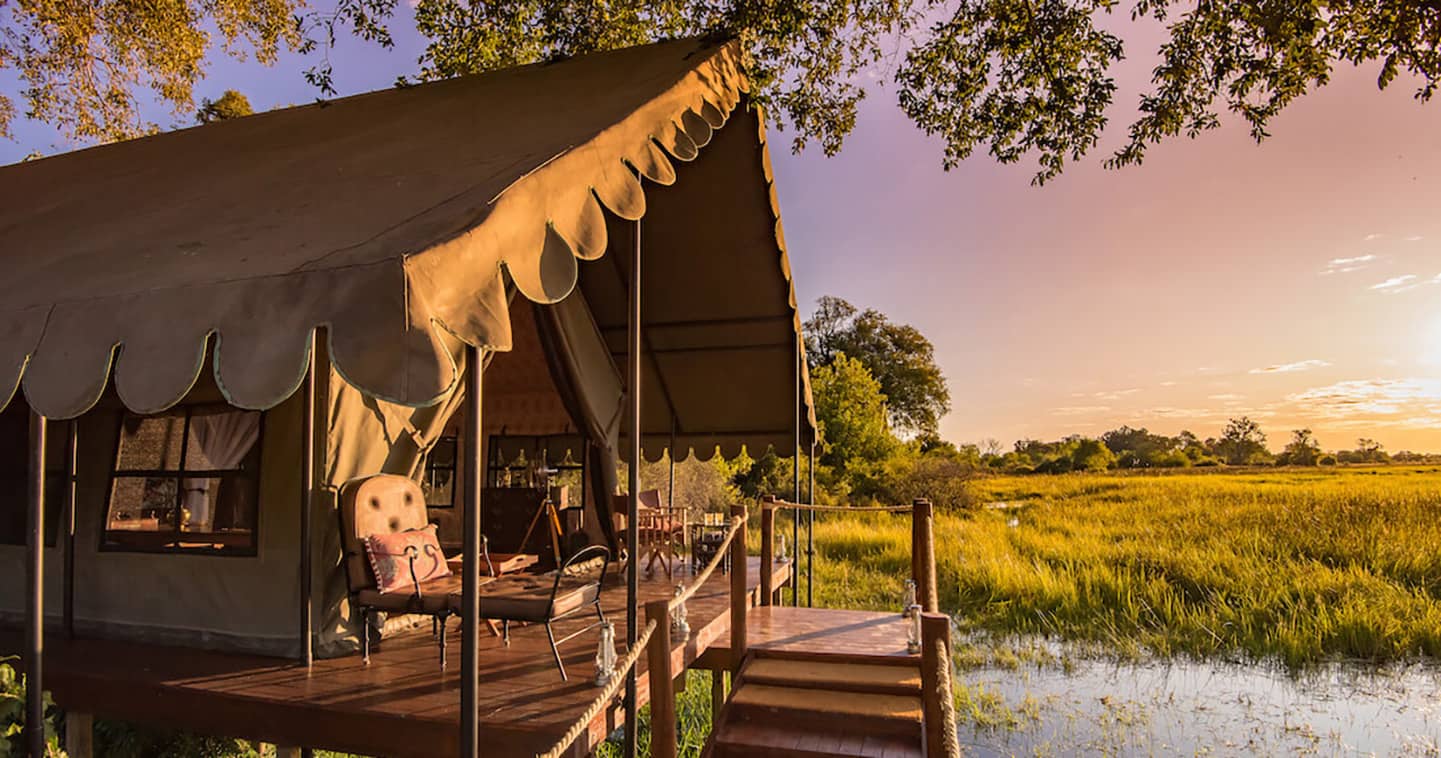 Duke's Camp in Botswana's Okavango Delta