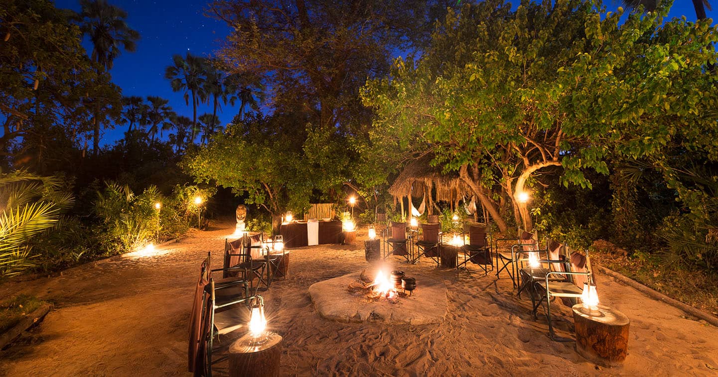 The Boma at Jacana Tented Camp