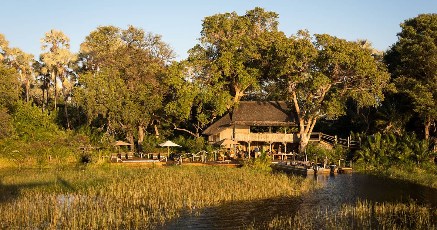 Luxury Lodge Accommodation at Jacana Tented Camp in the Okavango Delta