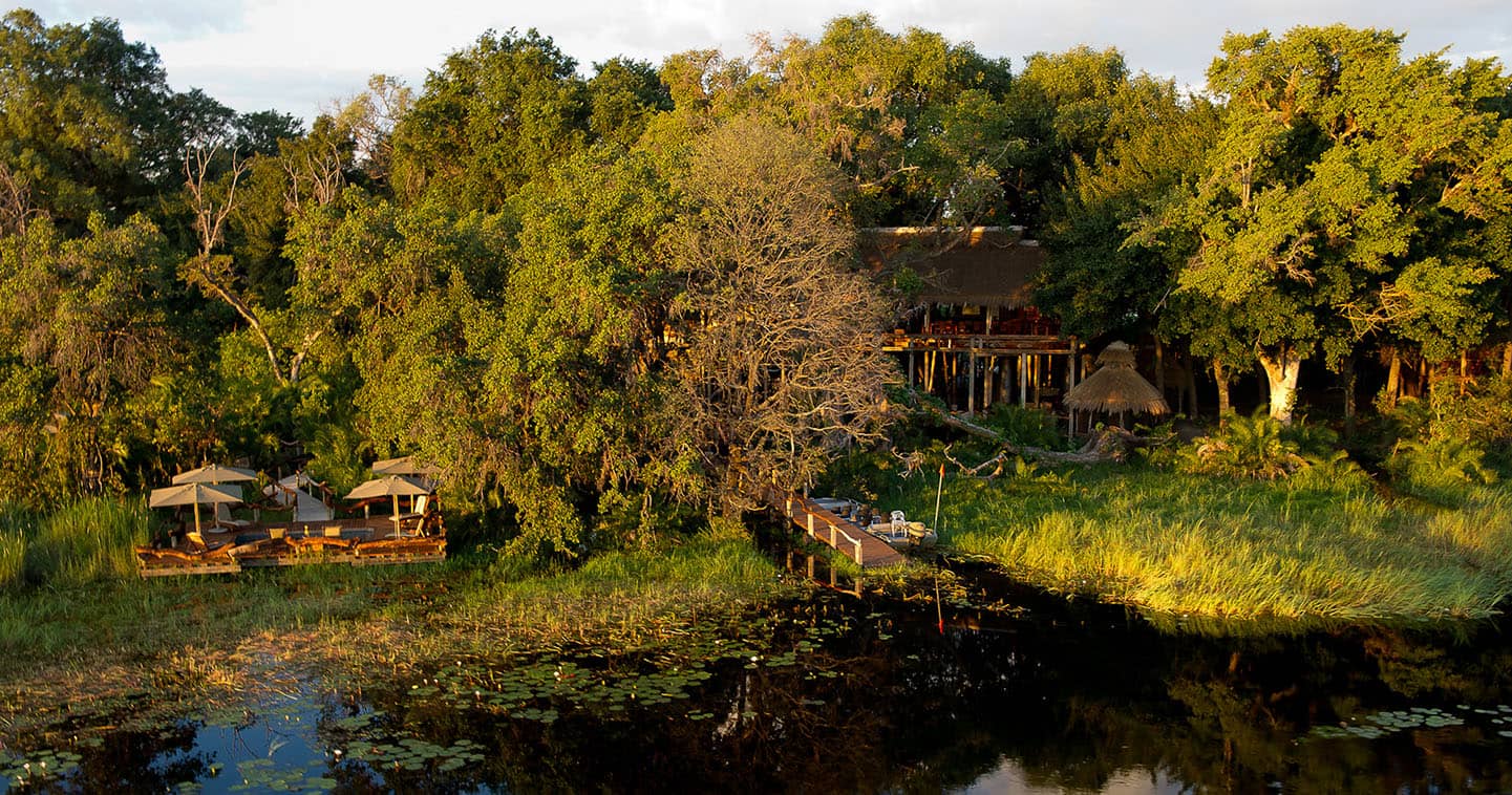 Luxury Lodge Accommodation at Jao Camp in the Okavango Delta
