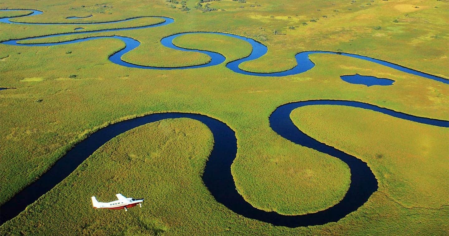 Mack Air Okavango Delta flight
