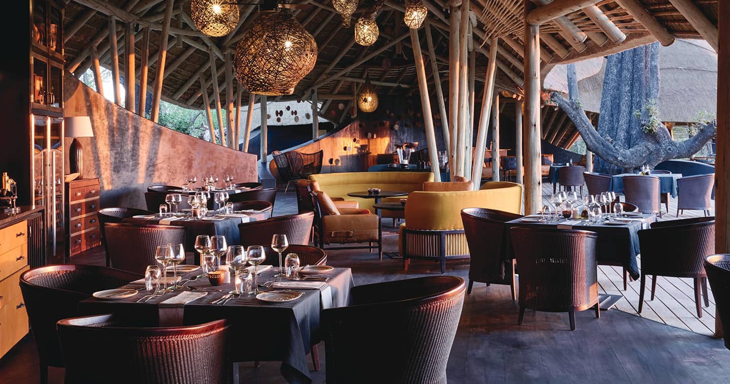 Belmond Eagle Island Lodge Main Deck in the Okavango Delta