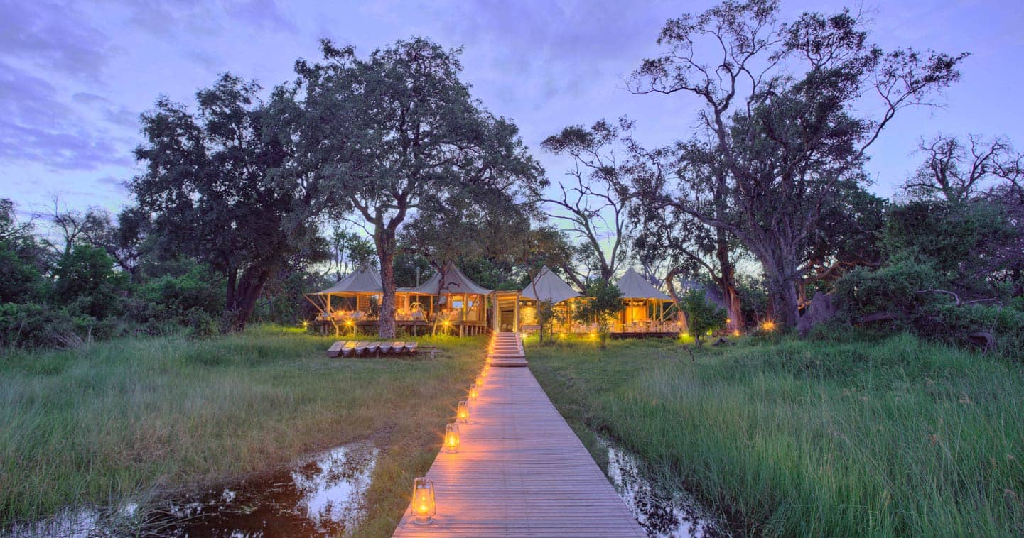 Xaranna Okavango Delta Camp Main Deck in the Okavango Delta