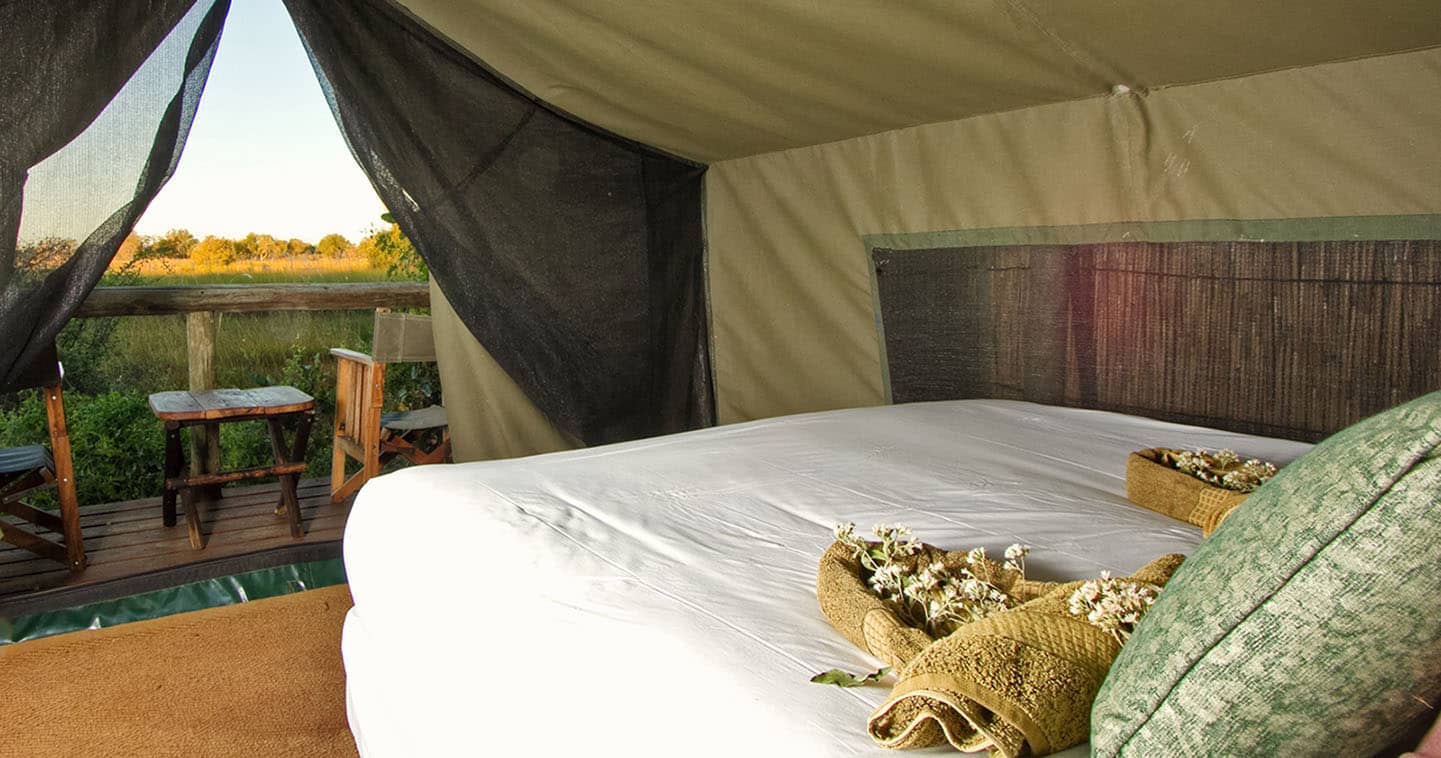 Luxury Bedroom in Oddballs Enclave in the Okavango