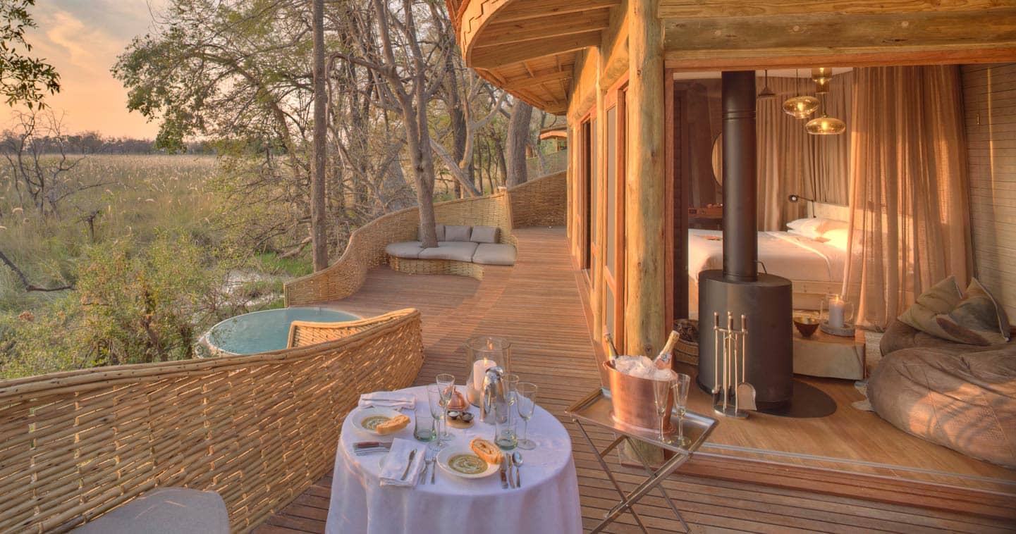 Pure luxury at Sandibe Okavango Safari Lodge