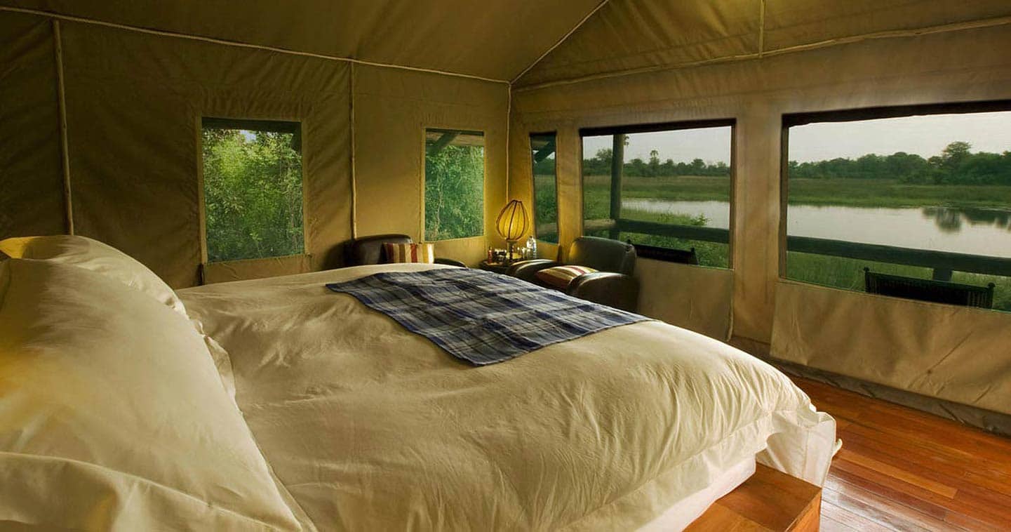 View from a Seba Camp Bedroom at the Bush