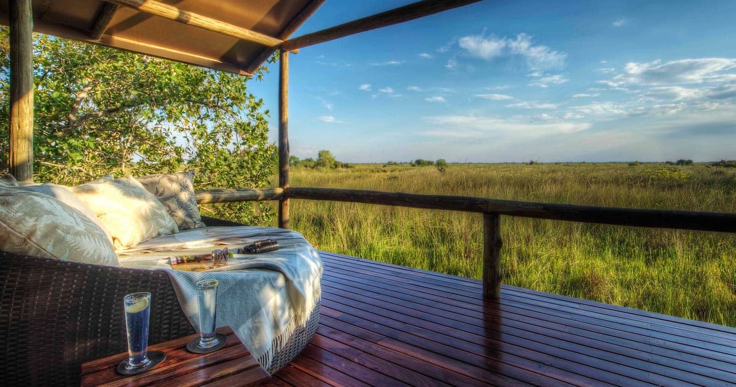 View from a Shinde Enclave Suite at the Bush