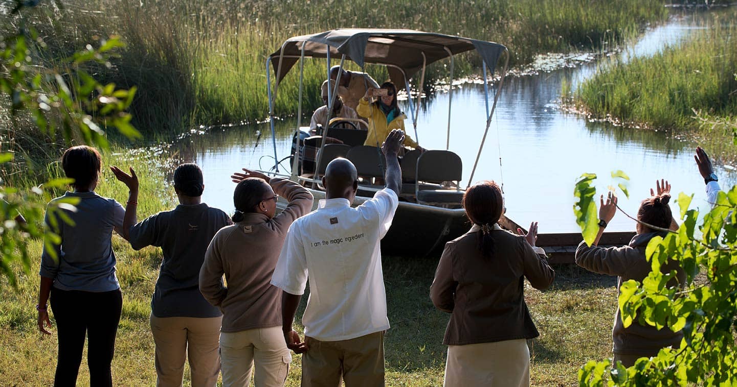 Travelling to Okavango